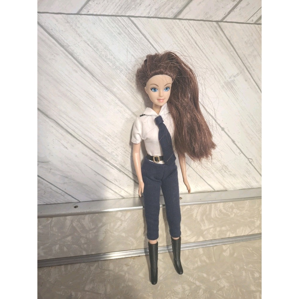 Kid Connection Jet Plane Pilot 11" Doll With Original Outfit Barbie Career